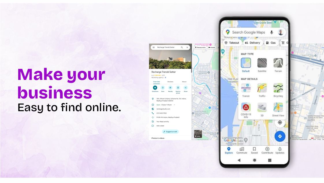 Google Map Listing